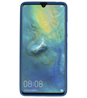 Navy Color TPU Hoesje voor Huawei Mate 20 X