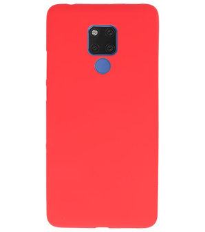 Rood Color TPU Hoesje voor Huawei Mate 20 X