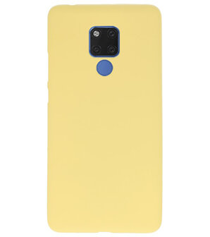 Geel Color TPU Hoesje voor Huawei Mate 20 X