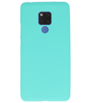 Turquoise Color TPU Hoesje voor Huawei Mate 20 X