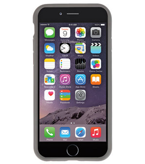 Grijs Focus Transparant Hard Cases voor iPhone 6
