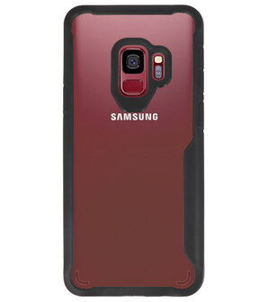 Zwart Focus Transparant Hard Cases voor Samsung Galaxy S9