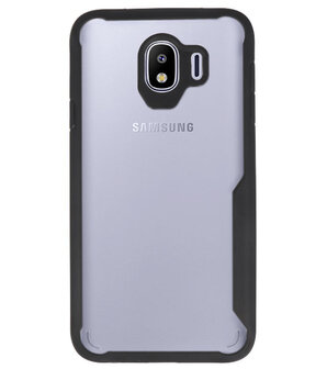 Zwart Focus Transparant Hard Cases Samsung Galaxy J4