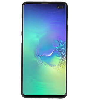 Color TPU Hoesje voor Samsung Galaxy S10 Plus Zwart