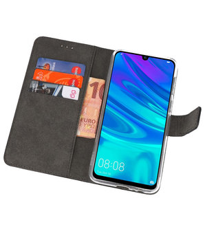 Wallet Cases Hoesje voor Huawei P Smart 2019 Zwart