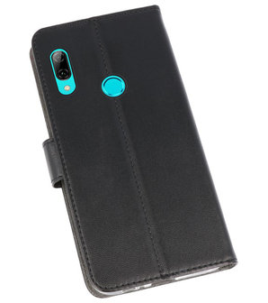 Wallet Cases Hoesje voor Huawei P Smart 2019 Zwart