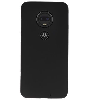 Color TPU Hoesje voor Motorola Moto G7 Zwart