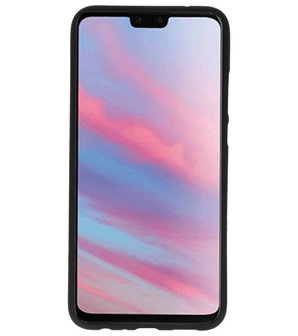 Color TPU Hoesje voor Huawei Y9 2019 Zwart