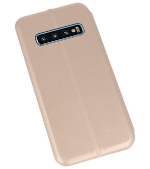 Slim Folio Case voor Samsung Galaxy S10 Goud