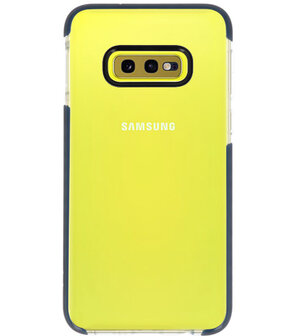 Armor TPU Hoesje voor Samsung Galaxy S10e Transparant / Zwart