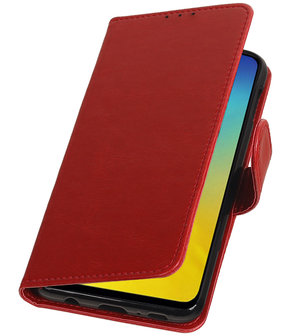 Motief Bookstyle Hoesje voor Samsung Galaxy S10e Rood