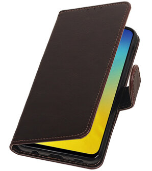 Motief Bookstyle Hoesje voor Samsung Galaxy S10e Mocca