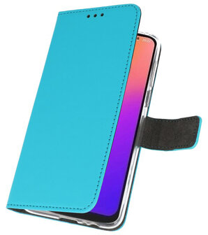 Booktype Wallet Cases Hoesje voor Motorola Moto G7 / G7 Plus  Blauw