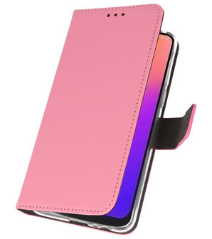 Booktype Wallet Cases Hoesje voor Motorola Moto G7 / G7 Plus Roze