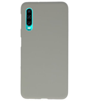 Color TPU Hoesje voor Huawei P30 Grijs