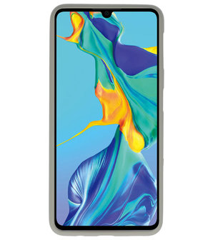 Color TPU Hoesje voor Huawei P30 Grijs