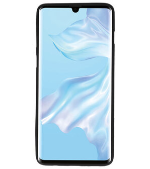 Color TPU Hoesje voor Huawei P30 Pro Zwart