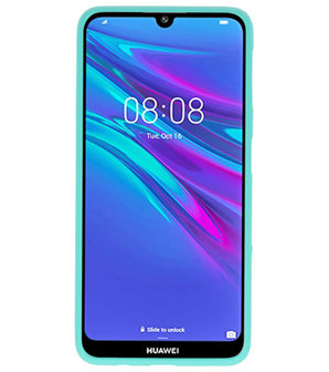Color TPU Hoesje voor Huawei Y6 (Prime) 2019 Turquoise