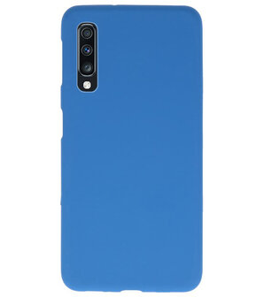 Color TPU Hoesje voor Samsung Galaxy A70 Navy