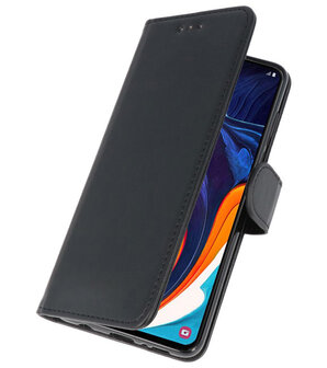 Bookstyle Wallet Cases Hoesje voor Samsung Galaxy A60 Zwart