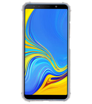 Schokbestendig transparant TPU hoesje voor Samsung Galaxy A7 2018