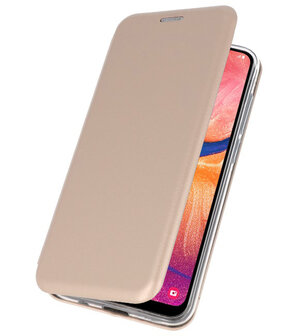 Slim Folio Case voor Samsung Galaxy A20 Goud