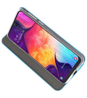 Slim Folio Case voor Samsung Galaxy A50 Blauw