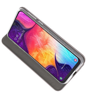 Slim Folio Case voor Samsung Galaxy A50 Grijs