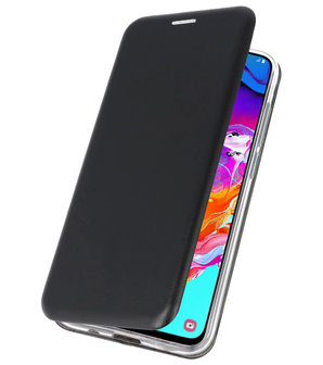 Slim Folio Case voor Samsung Galaxy A70 Zwart