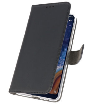 Wallet Cases Hoesje voor Nokia 9 PureView Zwart