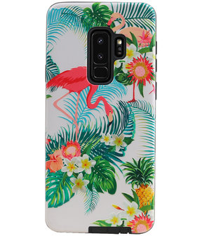 Flamingo Design Hardcase Backcover voor Samsung Galaxy S9 Plus