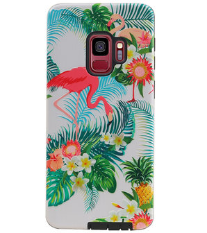 Flamingo Design Hardcase Backcover voor Samsung Galaxy S9
