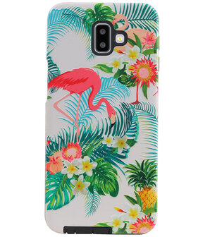 Flamingo Design Hardcase Backcover voor Samsung Galaxy J6