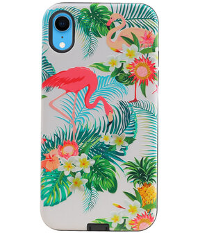 Flamingo Design Hardcase Backcover voor iPhone XR