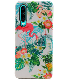 Flamingo Design Hardcase Backcover voor Huawei P30