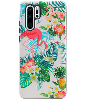 Flamingo Design Hardcase Backcover voor Huawei P30 Pro