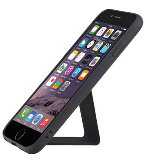 Grip Stand Hardcase Backcover voor iPhone 6 Blauw