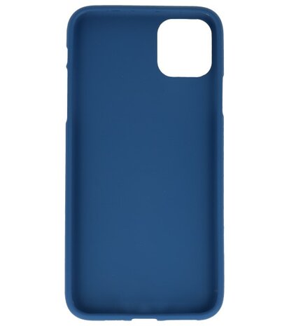 Color Backcover voor iPhone 11 Pro Max Navy