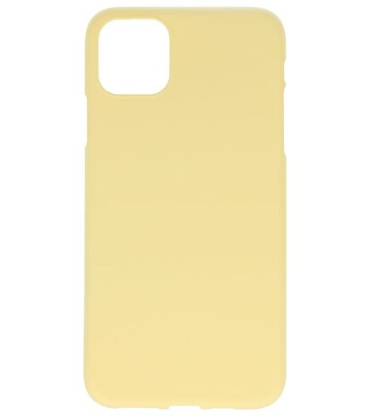 iPhone 11 Pro Max backcover Geel