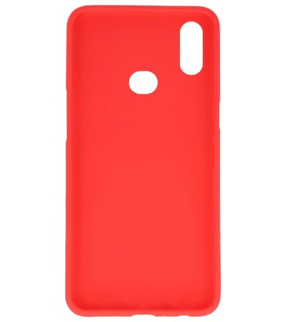 Color Backcover voor Samsung Galaxy A10s Rood