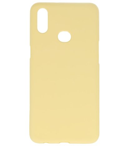 Samsung Galaxy A10s backcover geel