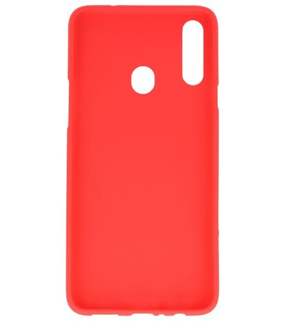 Color Backcover voor Samsung Galaxy A20s Rood