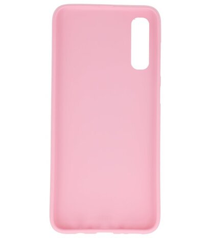 Color Backcover voor Samsung Galaxy A30s Roze