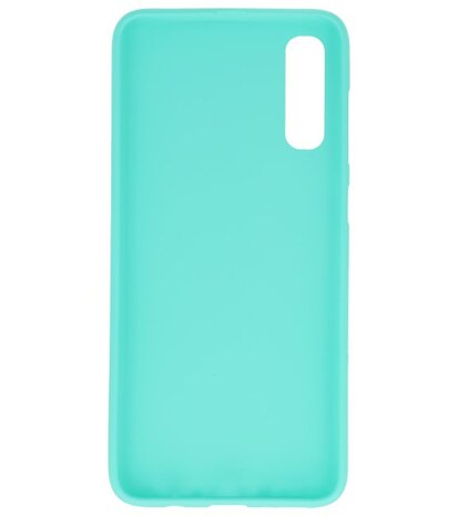 Color Backcover voor Samsung Galaxy A30s Turquoise