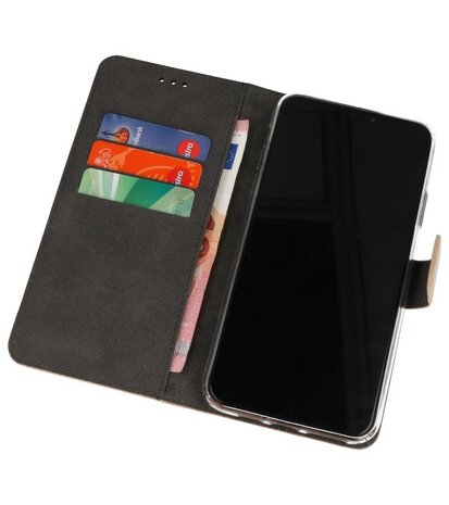 Wallet Cases Hoesje iPhone 11 Pro Goud