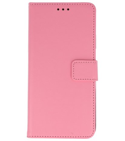 Wallet Cases Hoesje Samsung Galaxy A10s Roze