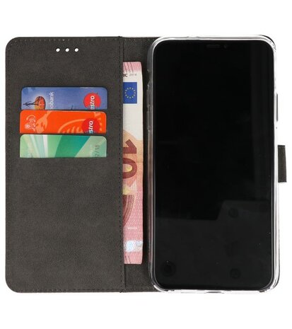 Wallet Cases Hoesje Samsung Galaxy Note 10 Blauw