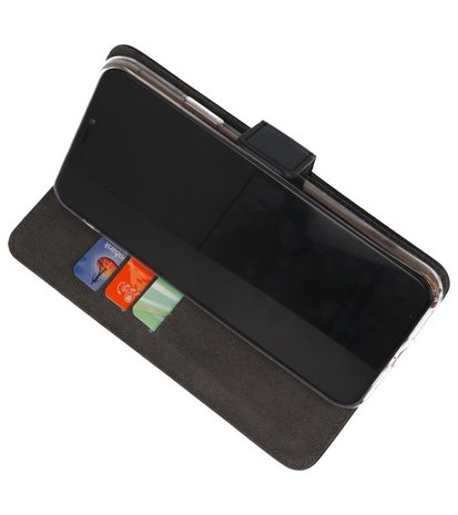 Wallet Cases Hoesje Nokia 6.2 Zwart