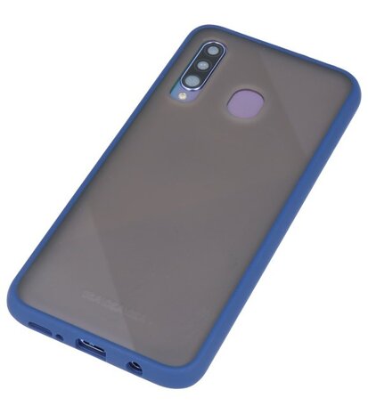 Kleurcombinatie Hard Case voor Samsung Galaxy A50 Blauw