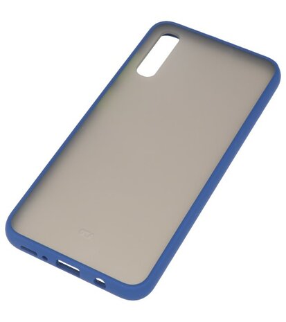 Kleurcombinatie Hard Case voor Samsung Galaxy A70 Blauw